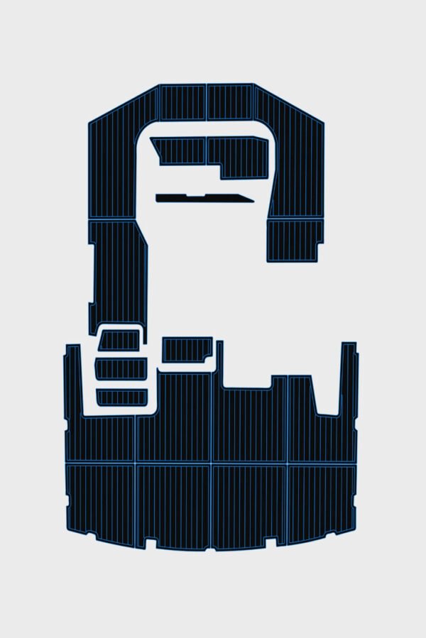 1 Kit EVA Foam marine flooring 1990-1991 Carver 3807