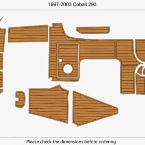 EVA Foam marine flooring 1997-2003 Cobalt 293 (1) 1 Kit EVA Foam marine flooring 1997-2003 Cobalt 293