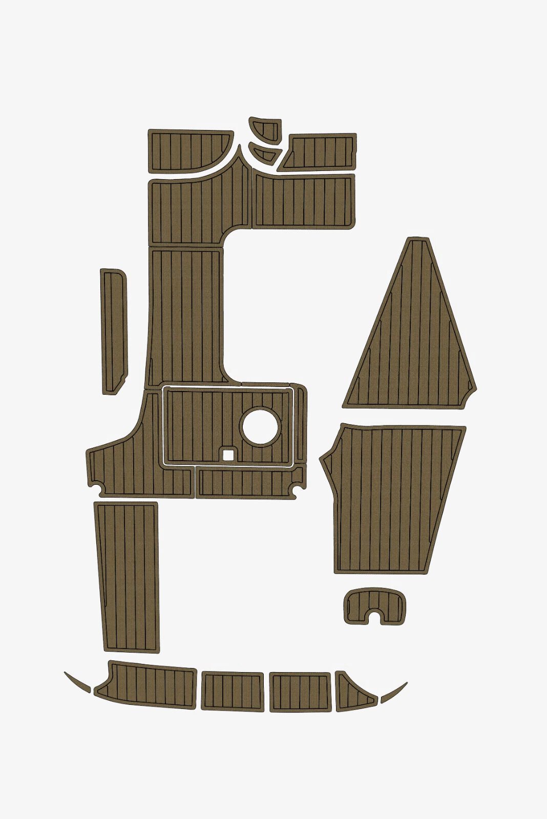 EVA Foam marine flooring 1997-2003 Cobalt 293 (11) 1 Kit EVA Foam marine flooring 1997-2003 Cobalt 293