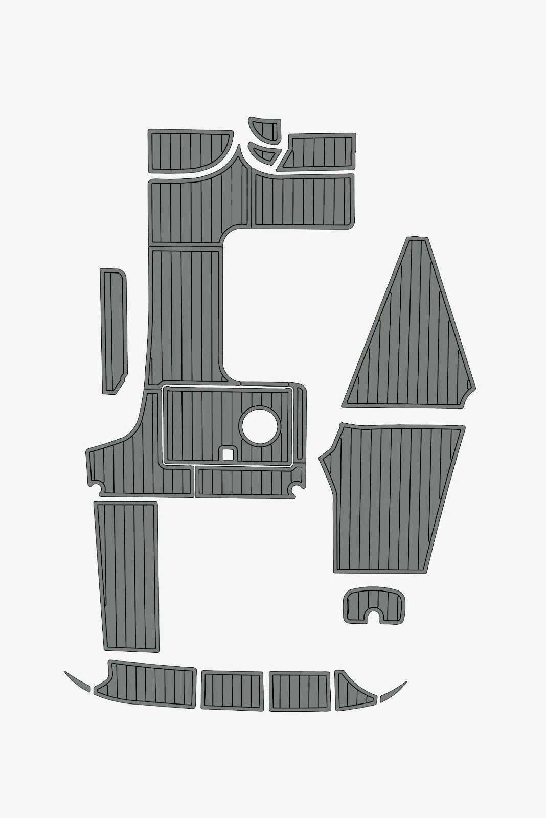 EVA Foam marine flooring 1997-2003 Cobalt 293 (12) 1 Kit EVA Foam marine flooring 1997-2003 Cobalt 293