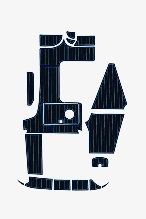 EVA Foam marine flooring 1997-2003 Cobalt 293 (3) 1 Kit EVA Foam marine flooring 1997-2003 Cobalt 293