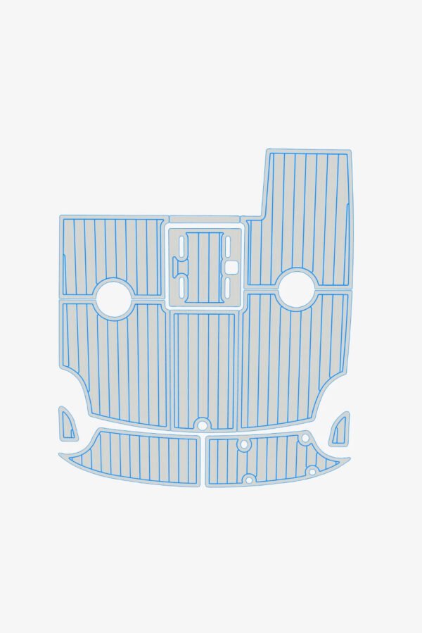 EVA Foam marine flooring 1998-2000 Cobalt 253 (15) 1 Kit EVA Foam marine flooring 1998-2000 Cobalt 253