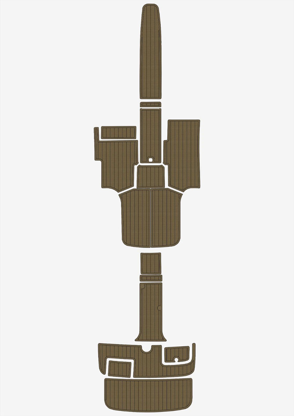 1 Kit EVA Foam marine flooring Anti-slip mat 2005-2007 Cobalt 252