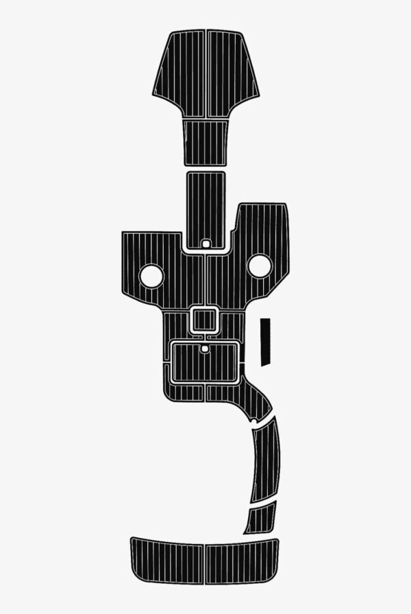 EVA Foam marine flooring faux teak 2008 Cobalt 262 Cockpit (17) 1 Kit EVA Foam marine flooring faux teak 2008 Cobalt 262 Cockpit