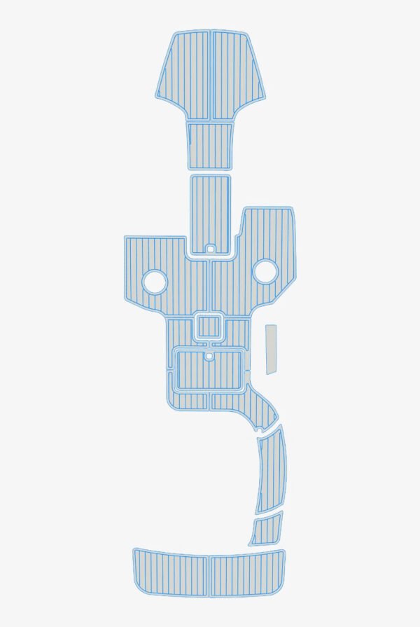 EVA Foam marine flooring faux teak 2008 Cobalt 262 Cockpit (6) 1 Kit EVA Foam marine flooring faux teak 2008 Cobalt 262 Cockpit