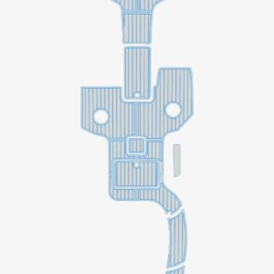 1 Kit EVA Foam marine flooring faux teak 2008 Cobalt 262 Cockpit