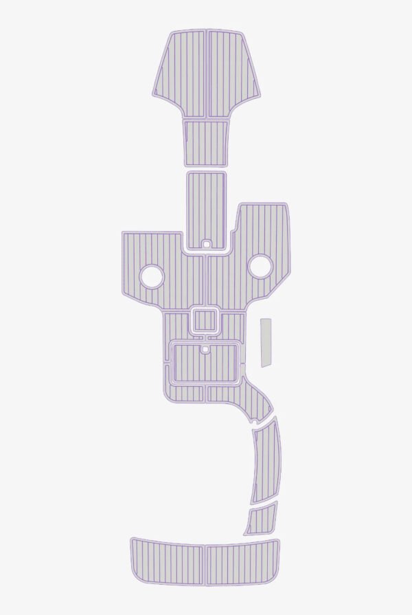 EVA Foam marine flooring faux teak 2008 Cobalt 262 Cockpit (7) 1 Kit EVA Foam marine flooring faux teak 2008 Cobalt 262 Cockpit