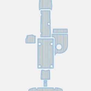 EVA faux floor 6mm 2012-2018 Yamaha AR SA SS 210 212X (15) 1 Kit EVA foam faux teak boat floor 6mm 2012-2018 Yamaha AR SA SS 210 212X