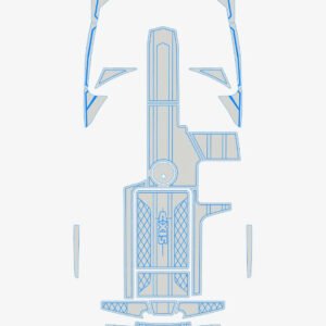 EVA foam Faux Teak Decking 6mm 2015-2017 AXIS A22 (8) 1 Kit EVA foam boat floor Faux Teak 6mm 2015-2017 AXIS A22