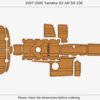 EVA foam boat floor 6mm 2007-2009 YAMAHA SX SR AR 230 (1) 1 Kit EVA foam boat floor 6mm 2007-2009 YAMAHA SX SR AR 230