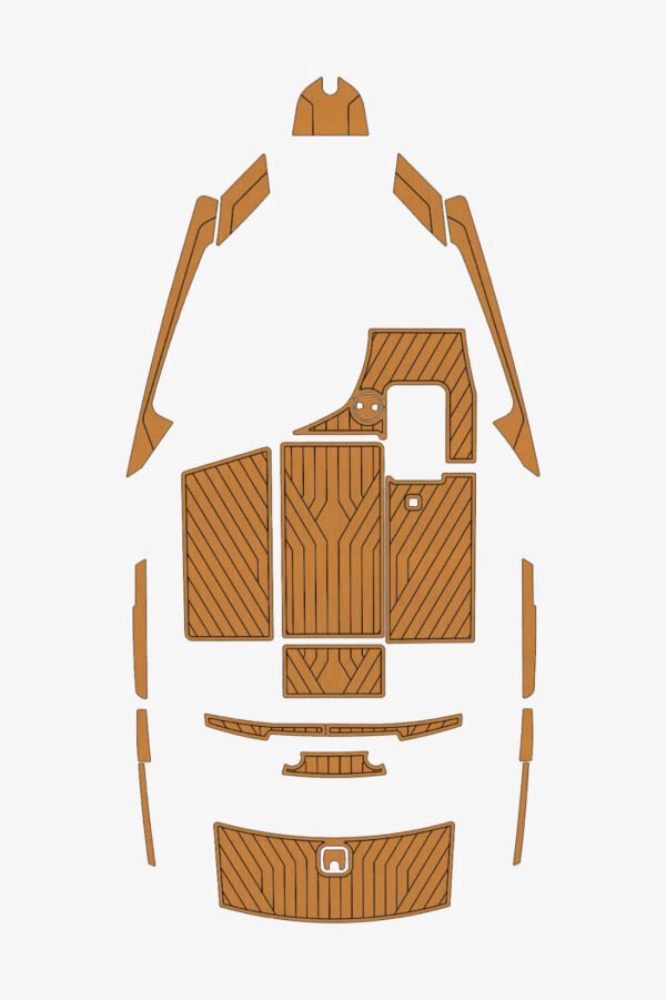1 Kit EVA foam boat floor Faux Teak 6mm 2009-2014 Axis A22