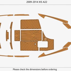 1 Kit EVA foam boat floor Faux Teak 6mm 2009-2014 Axis A22
