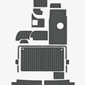 1 Kit EVA foam boat floor faux teak 1995 Bayliner 2355