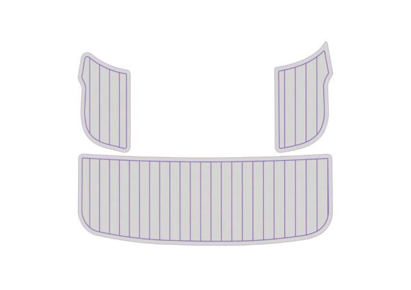 EVA foam boat floor faux teak mat 2005-2008 Cobalt 272 (11) 1 Kit EVA foam boat floor faux teak mat 2005-2008 Cobalt 272