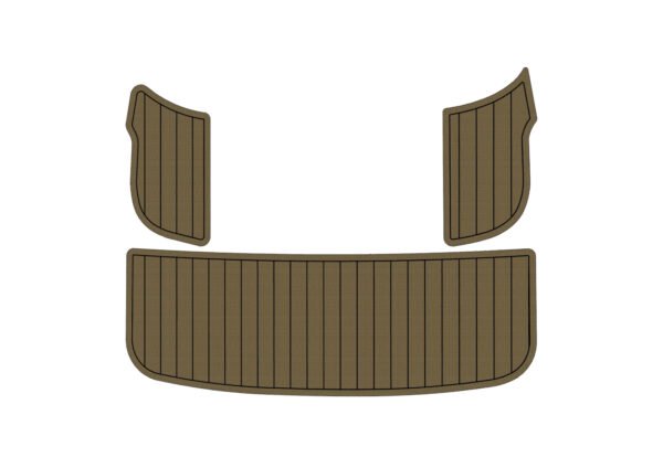 EVA foam boat floor faux teak mat 2005-2008 Cobalt 272 (3) 1 Kit EVA foam boat floor faux teak mat 2005-2008 Cobalt 272