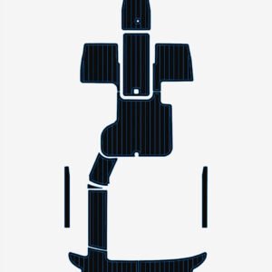 1 Kit EVA foam boat floor faux teak mat 2015-2017 Cobalt 200S