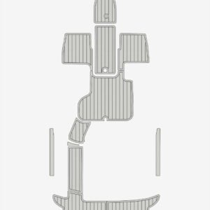 1 Kit EVA foam boat floor faux teak mat 2015-2017 Cobalt 200S