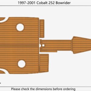 EVA foam boat flooring 1997-2001 Cobalt 252 (1) 1 Kit EVA foam boat flooring 1997-2001 Cobalt 252