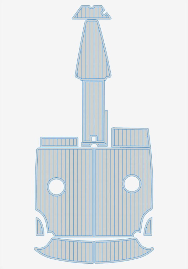 EVA foam boat flooring 1997-2001 Cobalt 252 (9) 1 Kit EVA foam boat flooring 1997-2001 Cobalt 252