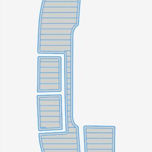 1 Kit EVA foam boat flooring 2000-2002 cobalt 292 SP