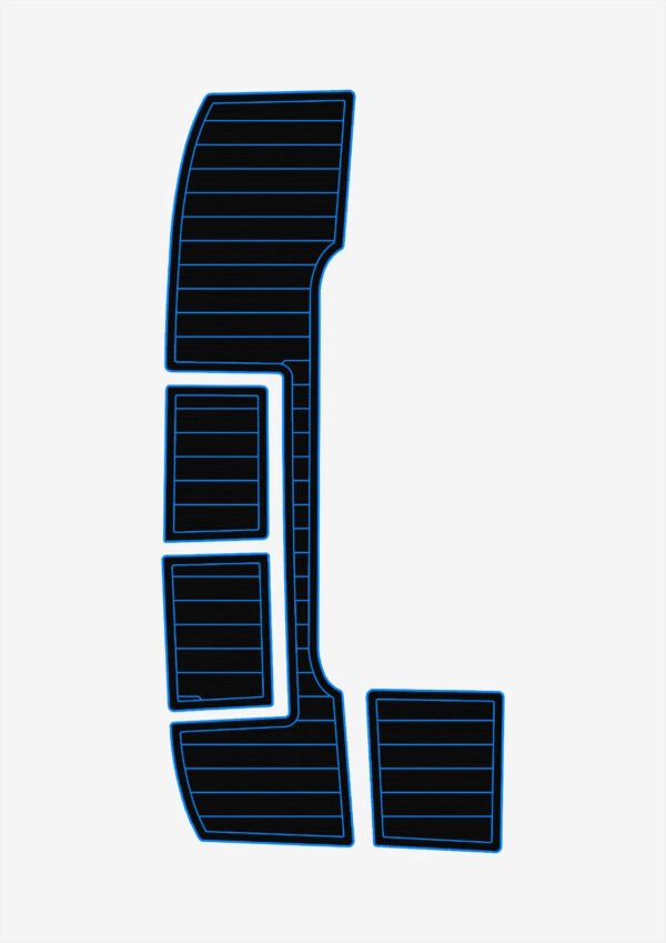 EVA foam boat flooring 2000-2002 cobalt 292 SP (3) 1 Kit EVA foam boat flooring 2000-2002 cobalt 292 SP