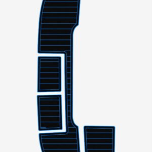 1 Kit EVA foam boat flooring 2000-2002 cobalt 292 SP