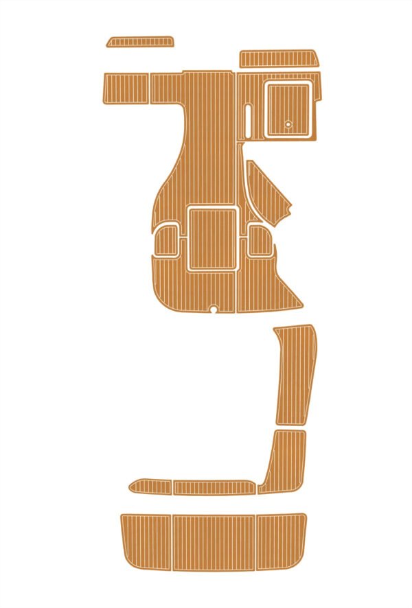 1 Kit EVA foam boat flooring 2008-2014 Cobalt 323