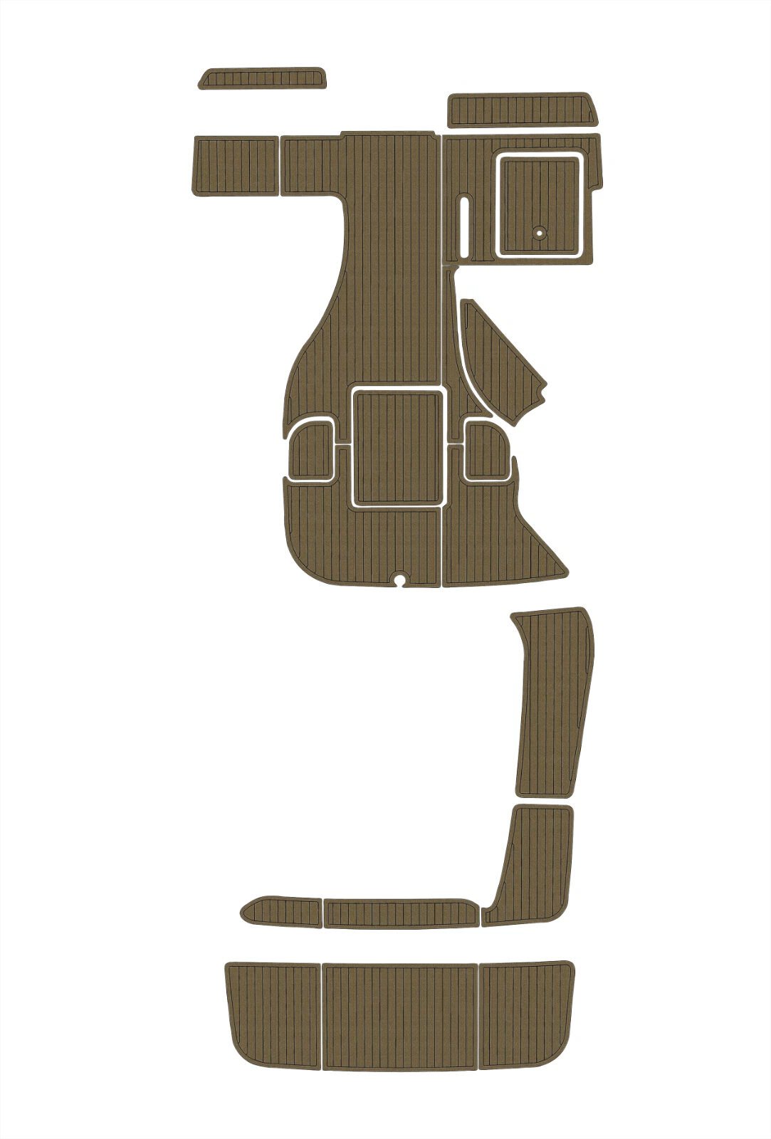 EVA foam boat flooring 2008-2014 Cobalt 323 (3) 1 Kit EVA foam boat flooring 2008-2014 Cobalt 323