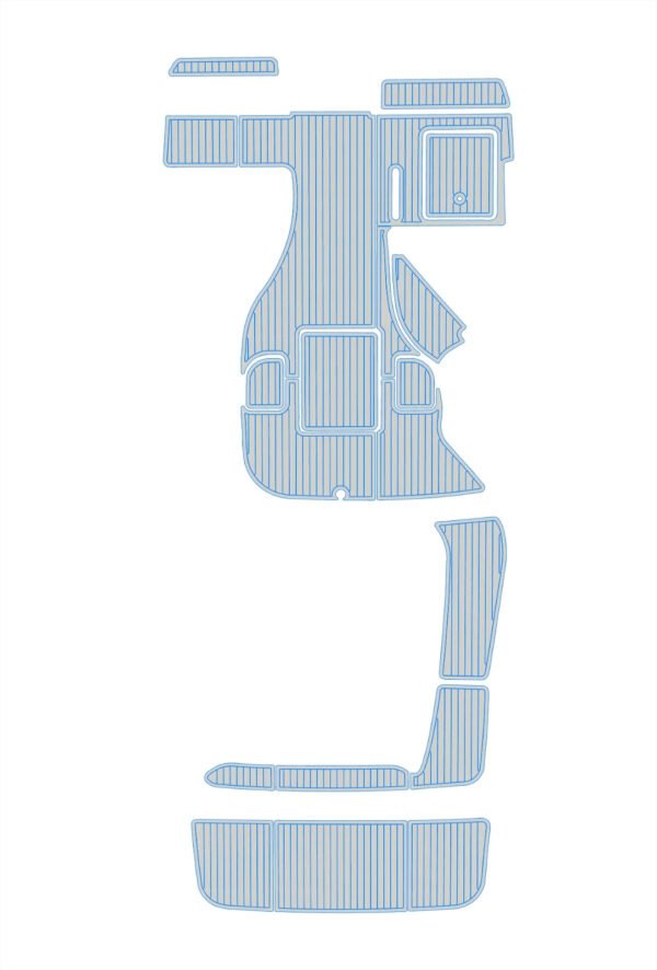 EVA foam boat flooring 2008-2014 Cobalt 323 (7) 1 Kit EVA foam boat flooring 2008-2014 Cobalt 323