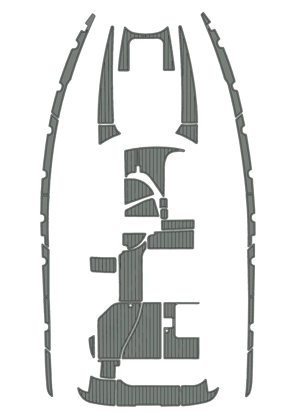 EVA foam boat flooring 6mm 2002-2006 Bayliner 305 Ciara (13) 1 Kit EVA foam boat flooring 6mm 2002-2006 Bayliner 305 Ciara