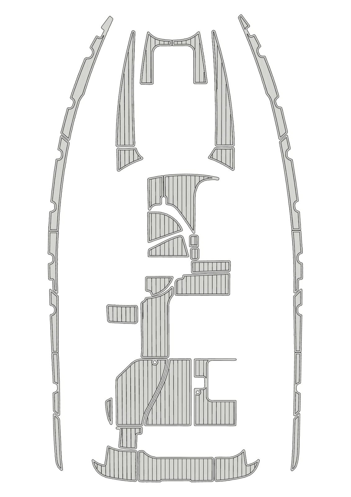 EVA foam boat flooring 6mm 2002-2006 Bayliner 305 Ciara (15) 1 Kit EVA foam boat flooring 6mm 2002-2006 Bayliner 305 Ciara