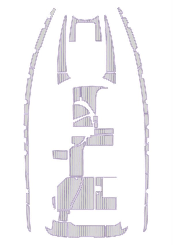 EVA foam boat flooring 6mm 2002-2006 Bayliner 305 Ciara (17) 1 Kit EVA foam boat flooring 6mm 2002-2006 Bayliner 305 Ciara