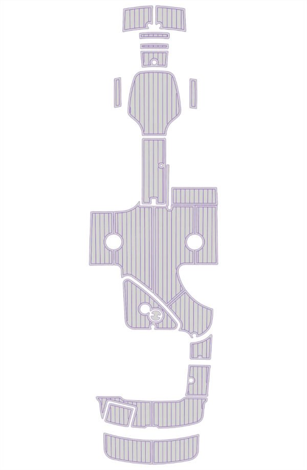 EVA foam boat flooring 6mm 2002-2006 Cobalt 240 SD (11) 1 Kit EVA foam boat flooring 6mm 2002-2006 Cobalt 240 SD