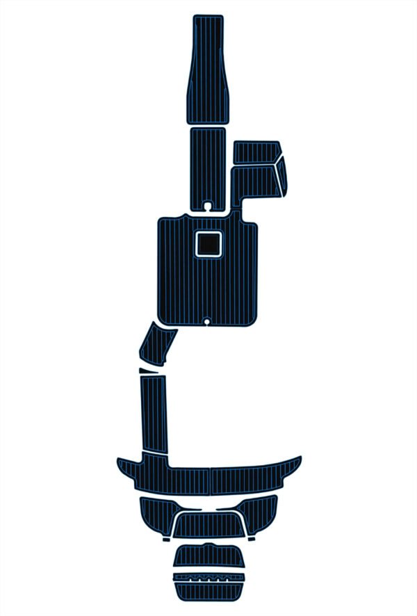 1 kit EVA foam boat flooring 6mm 2008-2012 COBALT 202