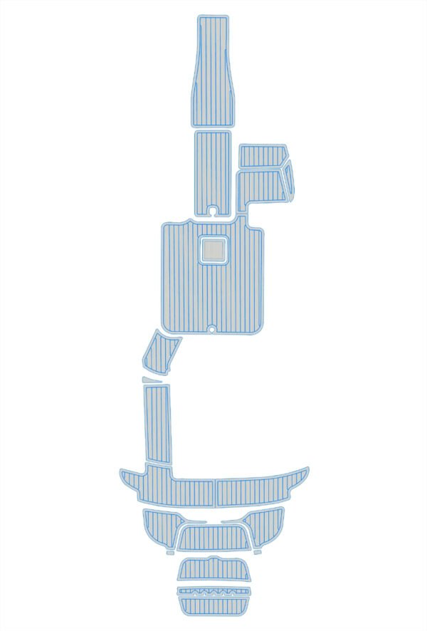 1 kit EVA foam boat flooring 6mm 2008-2012 COBALT 202