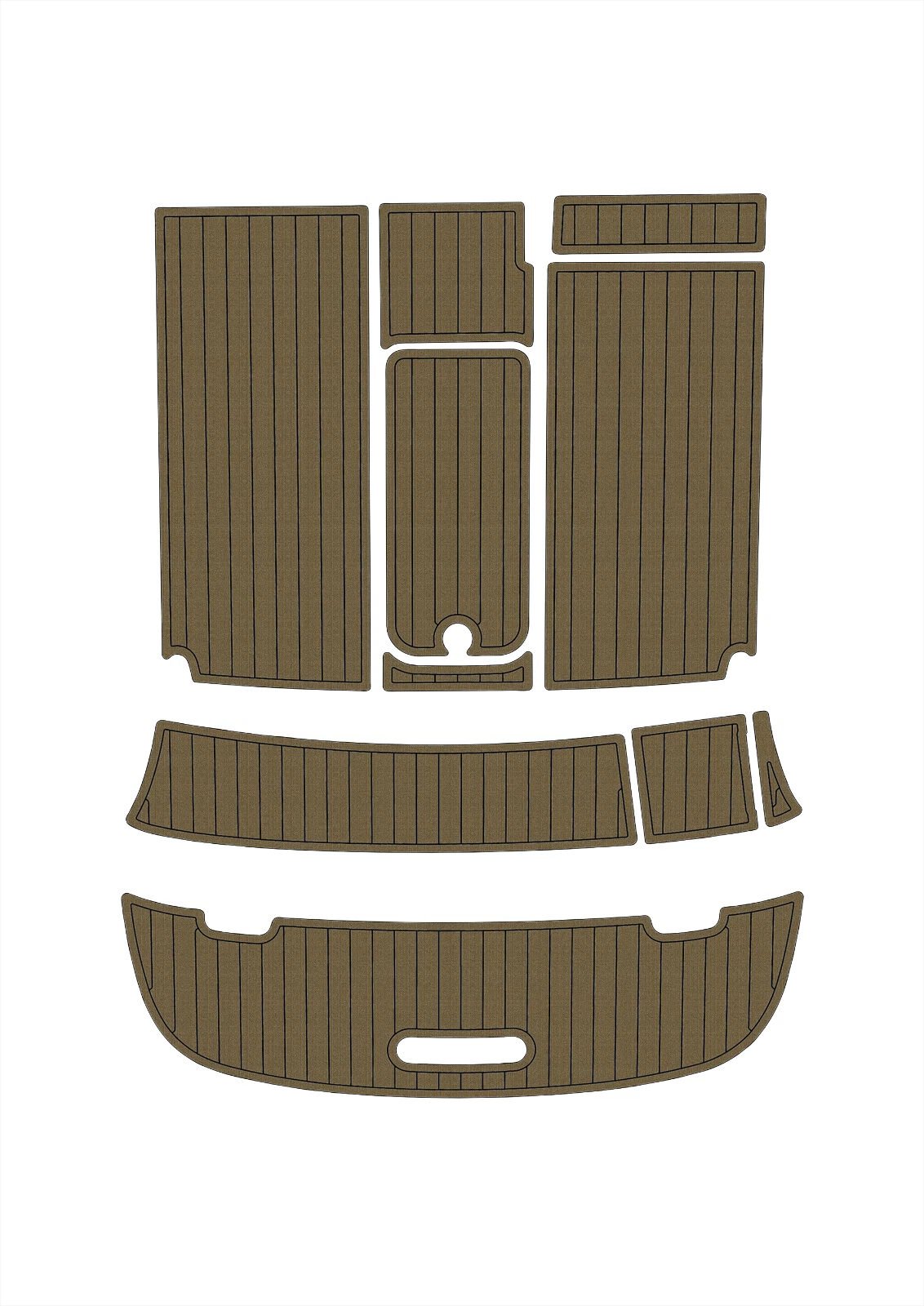 1 Kit EVA foam boat flooring 6mm 2010 Bayliner 652