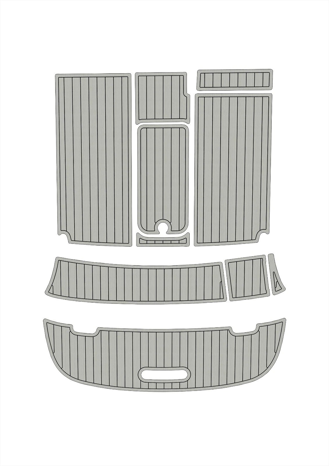 1 Kit EVA foam boat flooring 6mm 2010 Bayliner 652