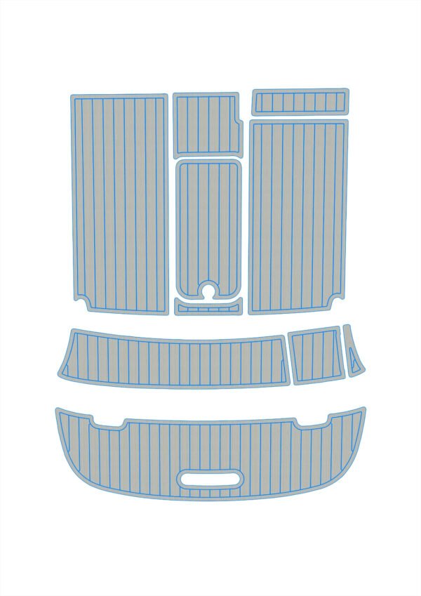 EVA foam boat flooring 6mm 2010 Bayliner 652 (14) 1 Kit EVA foam boat flooring 6mm 2010 Bayliner 652