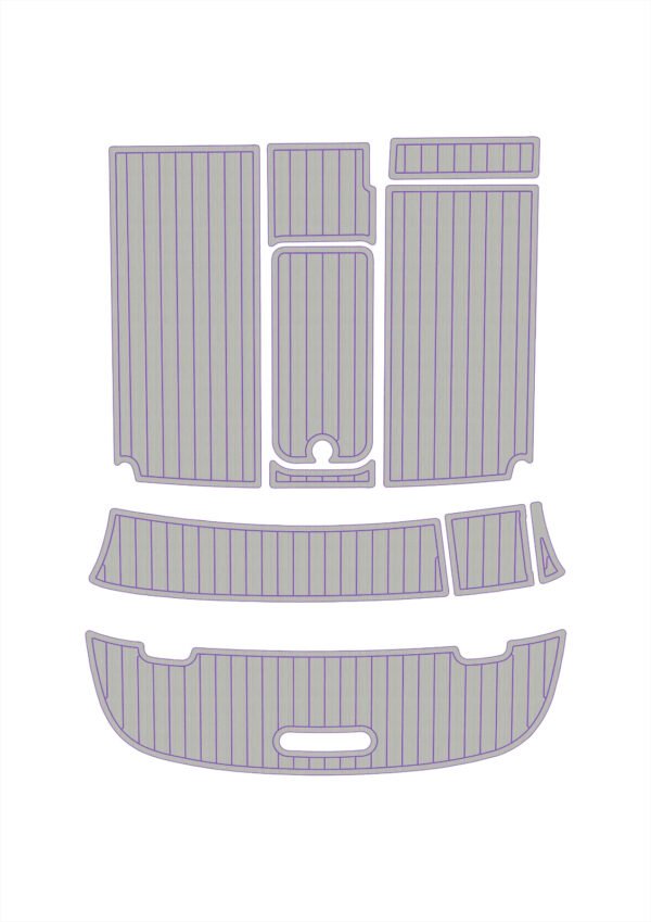 EVA foam boat flooring 6mm 2010 Bayliner 652 (18) 1 Kit EVA foam boat flooring 6mm 2010 Bayliner 652