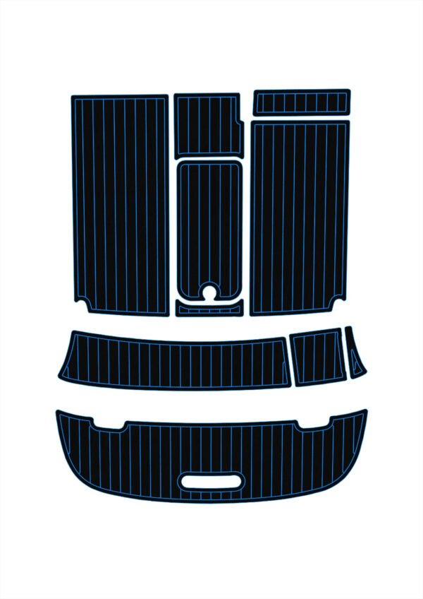 EVA foam boat flooring 6mm 2010 Bayliner 652 (3) 1 Kit EVA foam boat flooring 6mm 2010 Bayliner 652