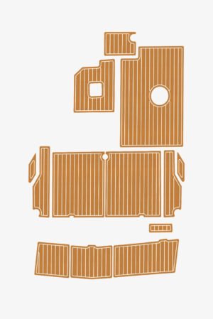 EVA foam boat flooring faux teak 1992 Bayliner Ciera 2655 2855 (5) 1 Kit EVA foam boat flooring faux teak 1992 Bayliner Ciera 2655 2855