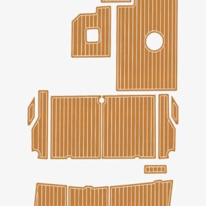 1 Kit EVA foam boat flooring faux teak 1992 Bayliner Ciera 2655 2855