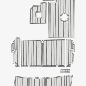 1 Kit EVA foam boat flooring faux teak 1992 Bayliner Ciera 2655 2855