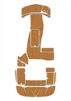 EVA foam boat flooring faux teak 6mm 2006-2014 Bayliner 197 (1) 1 Kit EVA foam boat flooring faux teak 6mm 2006-2014 Bayliner 197