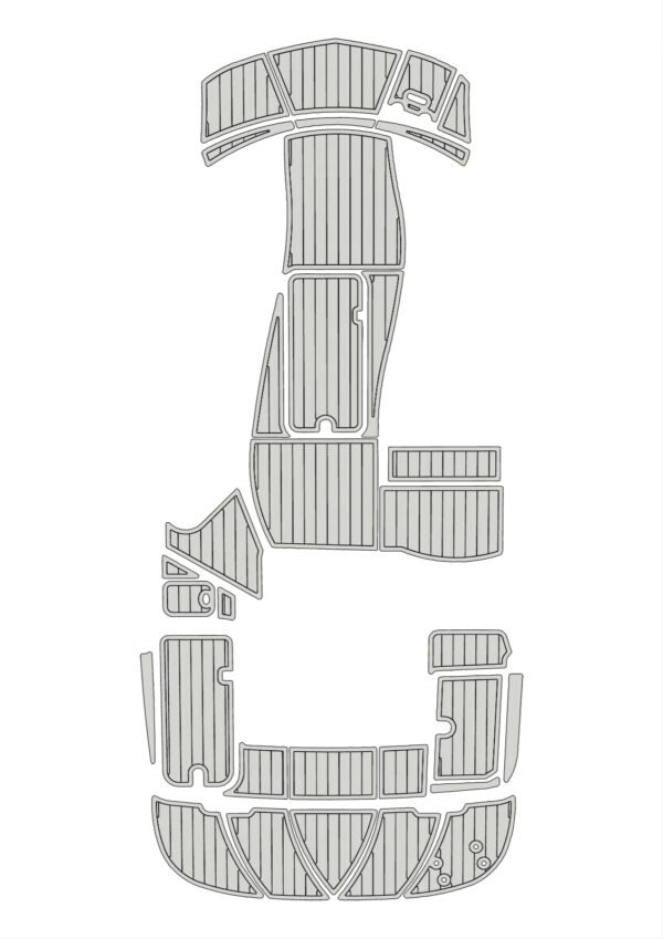 EVA foam boat flooring faux teak 6mm 2006-2014 Bayliner 197 (15) 1 Kit EVA foam boat flooring faux teak 6mm 2006-2014 Bayliner 197