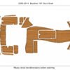 EVA foam boat flooring faux teak 6mm 2006-2014 Bayliner 197 (2) 1 Kit EVA foam boat flooring faux teak 6mm 2006-2014 Bayliner 197