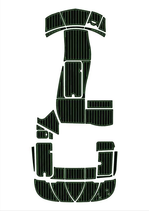 EVA foam boat flooring faux teak 6mm 2006-2014 Bayliner 197 (6) 1 Kit EVA foam boat flooring faux teak 6mm 2006-2014 Bayliner 197