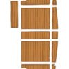 EVA foam boat flooring faux teak1988-1995 Bayliner 3288 3270 (1) 1 Kit EVA foam boat flooring faux teak 1988-1995 Bayliner 3288 3270