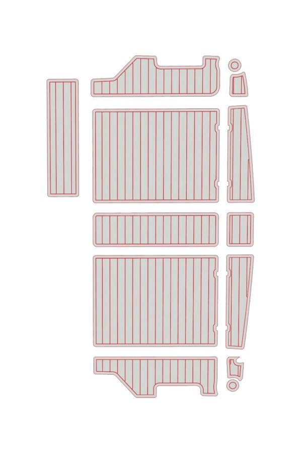 EVA foam boat flooring faux teak1988-1995 Bayliner 3288 3270 (11) 1 Kit EVA foam boat flooring faux teak 1988-1995 Bayliner 3288 3270