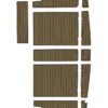 EVA foam boat flooring faux teak1988-1995 Bayliner 3288 3270 (6) 1 Kit EVA foam boat flooring faux teak 1988-1995 Bayliner 3288 3270